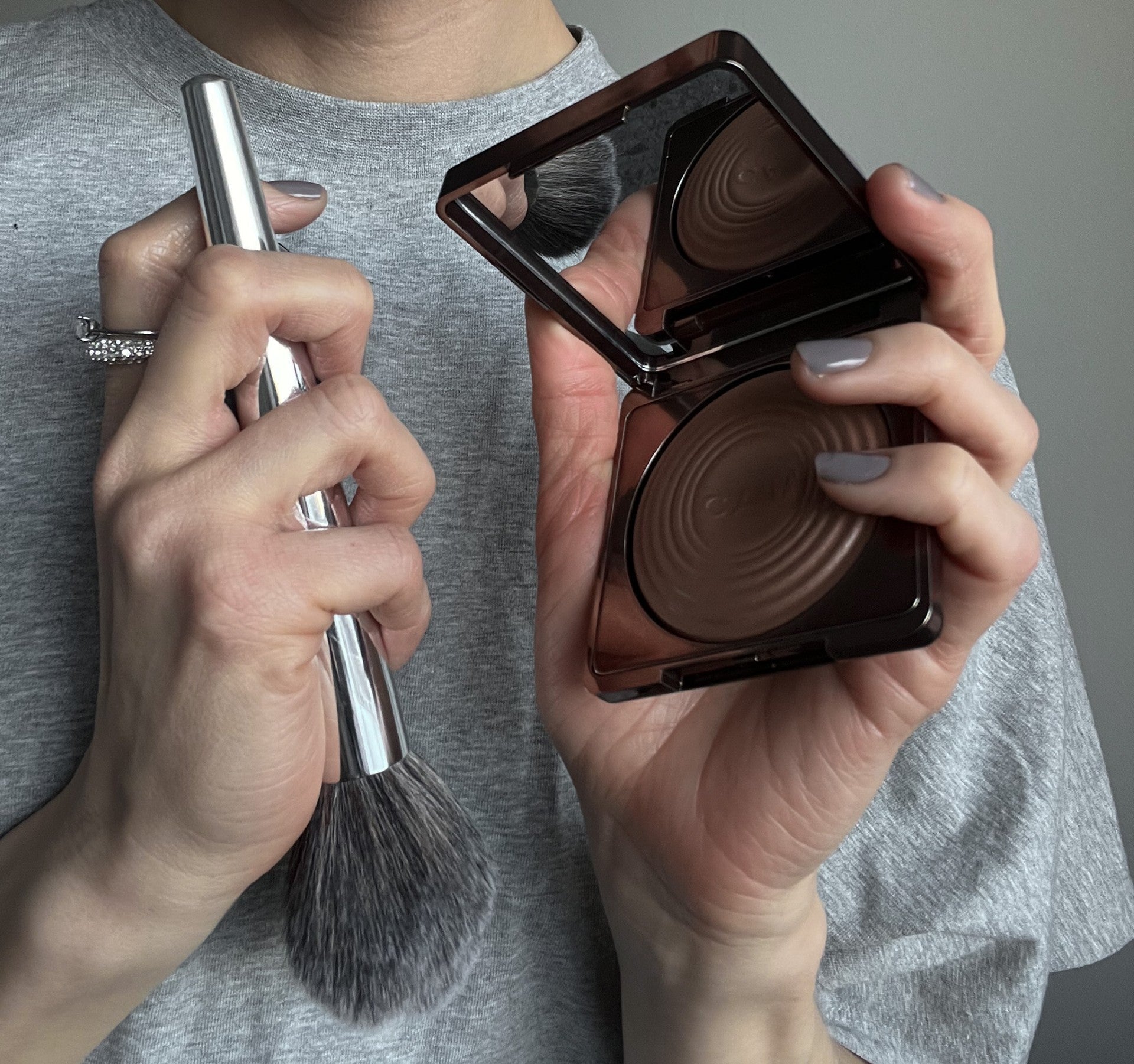 A natural beauty look
